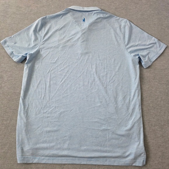 Johnnie O El Jimador Tequila Mens XL Striped Golf Polo Shirt Sun Protection - Picture 7 of 10